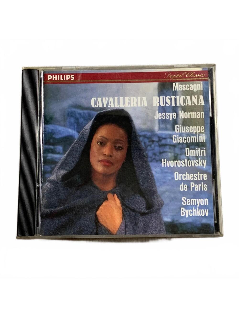 Mascagni Cavalleria Rusticana Complete Opera CD Jessye Norman Bychkov